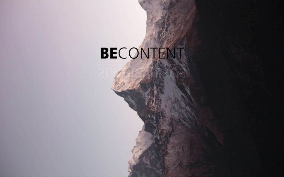 ANNEMIEK REITSEMA / BE: BE CONTENT