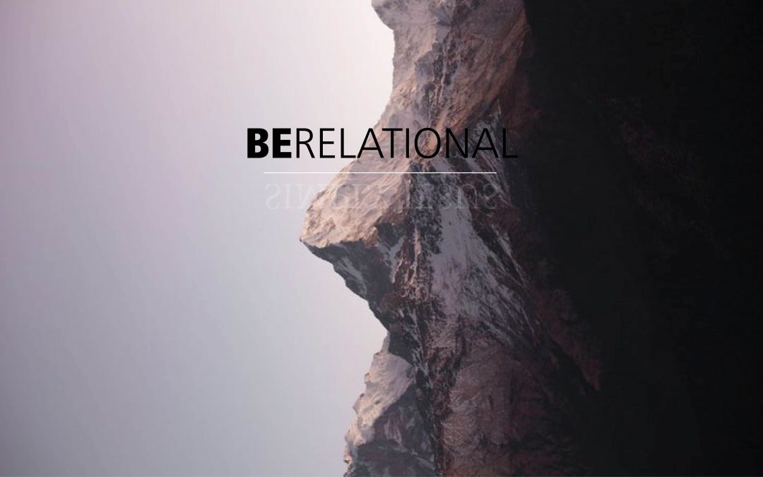02/06/2019 ANNEMIEK REITSEMA / BE: BE RELATIONAL