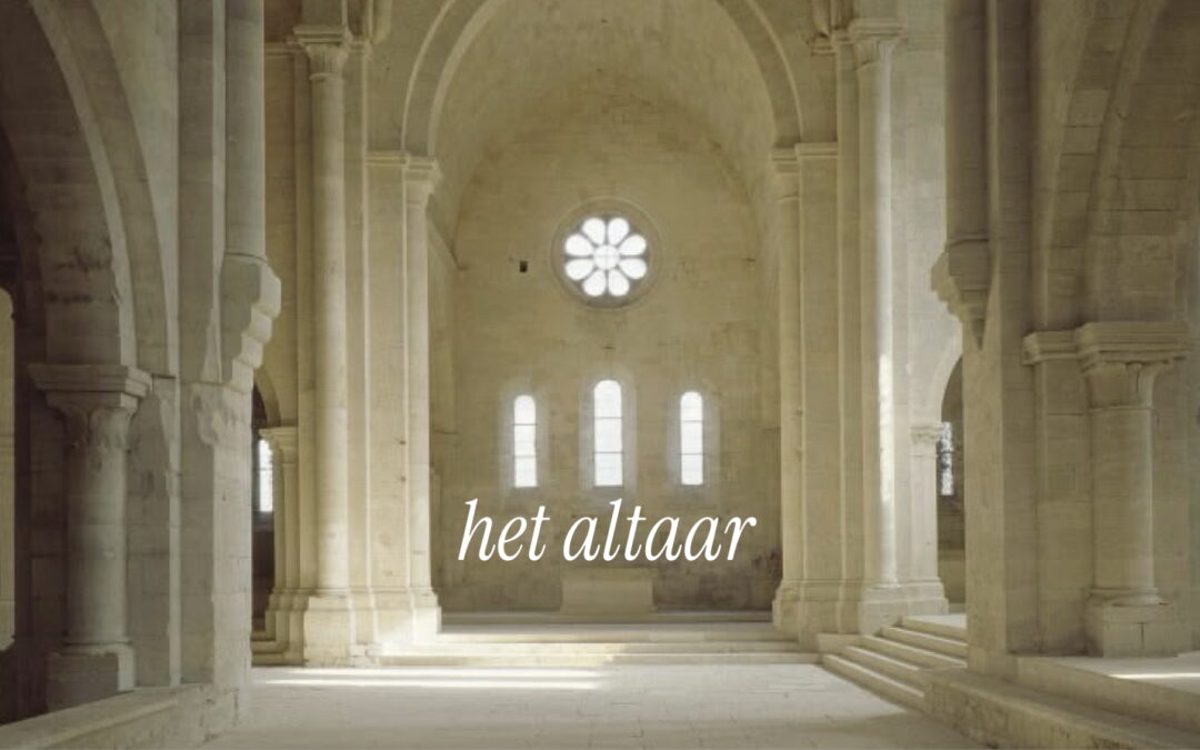 Robert van Harten / Het altaar: Offer jezelf, dat is logisch.